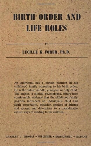 Birth Order and Life Roles