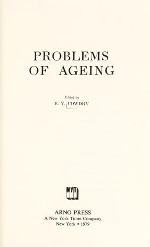 Problems of Aging: Biological and Medical Aspects (Aging and old age)