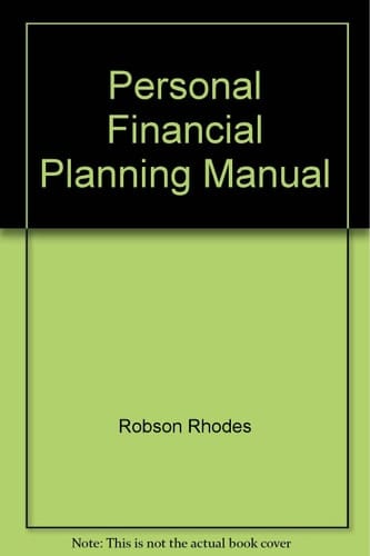 Robson Rhodes Personal Financial Planning Manual 1991-92