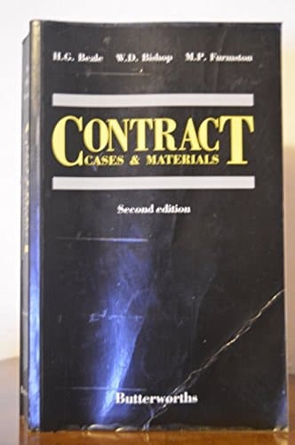 Contract Cases and Materials