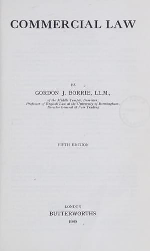Commercial Law
