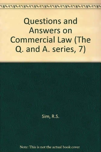 Questions and Answers on Commercial Law