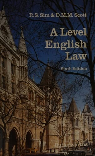 'A' Level English Law