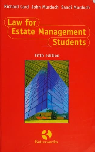 Law for Estate Management Students