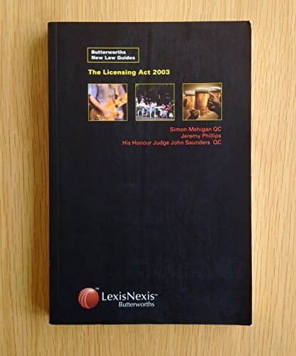 The Licensing Act 2003
