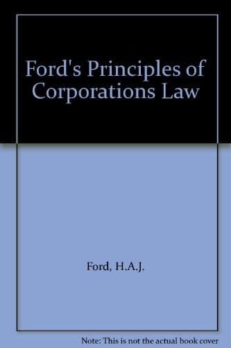 Ford's Principles of Corporations Law