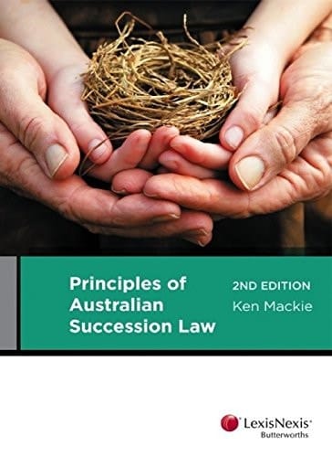 Principles of Australian Succession Law