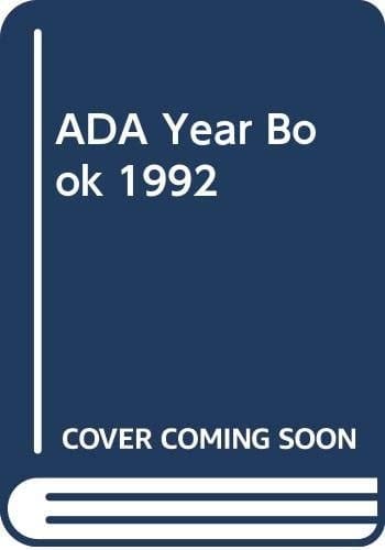 ADA Yearbook 1992