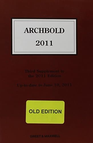 Archbold 2011 Third Supplement to the 2011 Edition