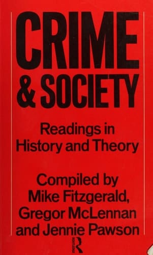 Crime and Society