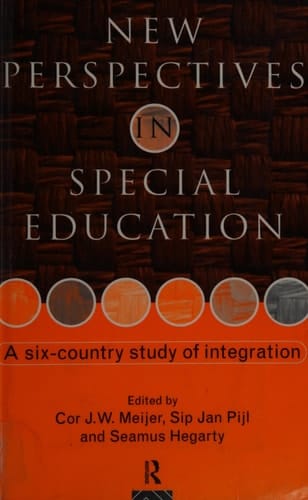 New Perspectives in Special Education A Six-country Study of Integration