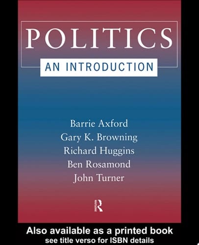 Politics An Introduction