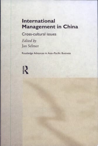 International management in China cross-cultural issues