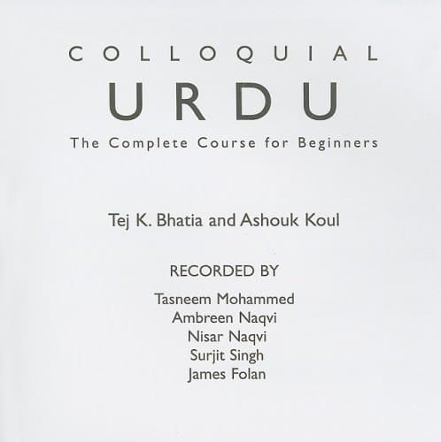 Colloquial Urdu: The Complete Course for Beginners