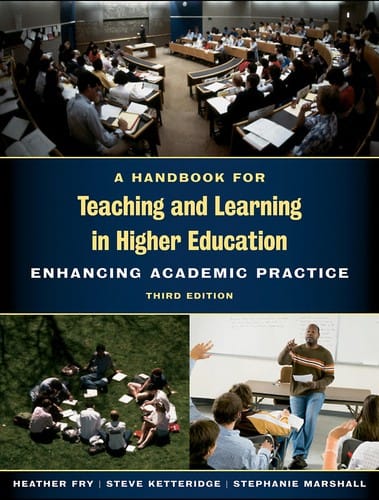 A handbook for teaching and learning in higher education