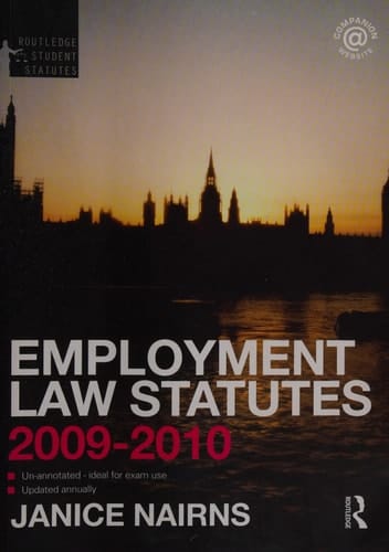 Employment Law 2008-2009