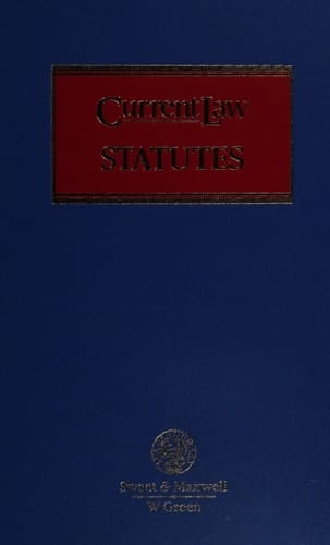 Current Law Statutes 1996