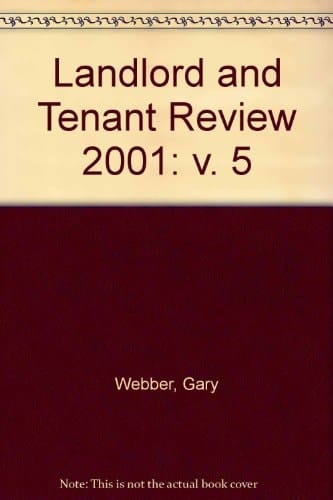 Landlord and Tenant Review 2001