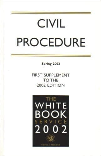 Civil Procedure 2002 Cumulative supplement to the 2002 edition