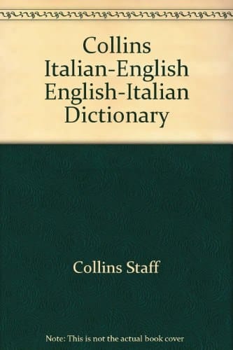 Collins Italian-English English-Italian Dictionary