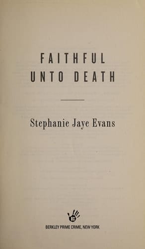 Faithful Unto Death