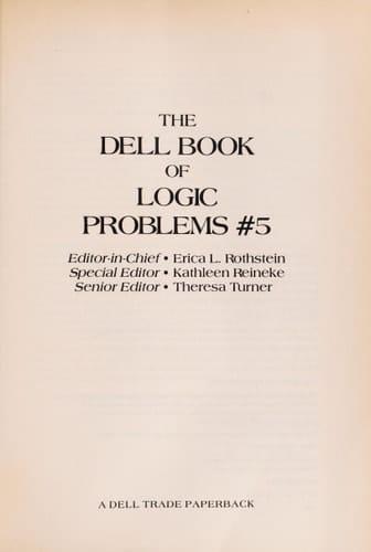 The Dell Book of Logic Problems