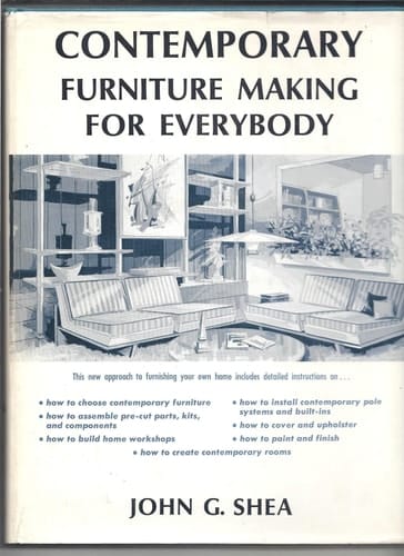 Contemporary Furniture Making for Everybody
