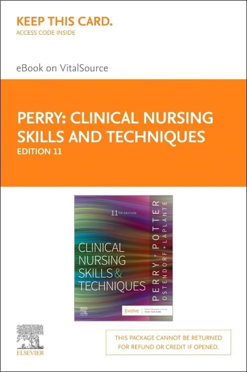 Clinical Nursing Skills and Techniques - Elsevier eBook on VitalSource (Retail Access Card): Clinical Nursing Skills and Techniques - Elsevier eBook on VitalSource (Retail Access Card)