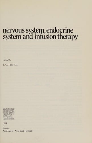 Nervous Syst, Endo Syst: (New Comprehensive Biochemistry)