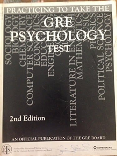 GRE Subject Test Practice Books Psychology Test