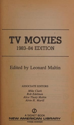 Leonard Maltin's TV Movies 1983-1984