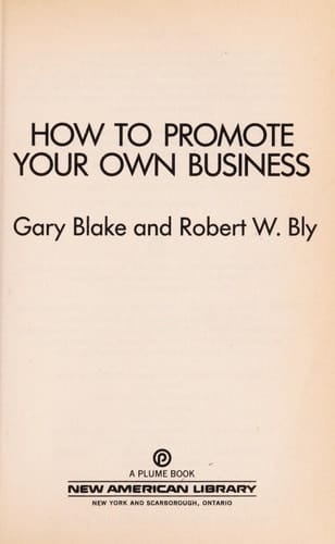 How to Promote Your Own Business