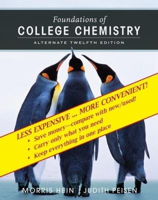 Foundations of College Chemistry Binder Ready Version