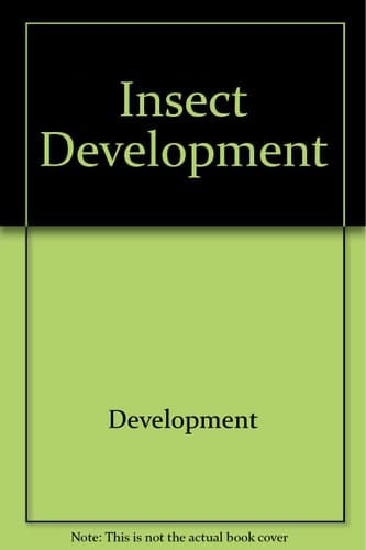 Insect Development (Iea Monograph Studies; No. 5)