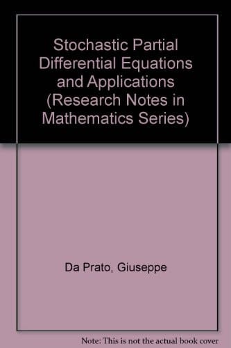 Stochastic Partial Differential Equations and Applications
