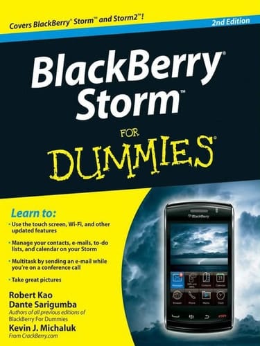 BlackBerry Storm For Dummies