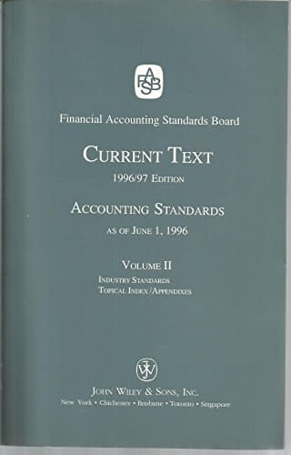 1996 Current Text Industry Standards
