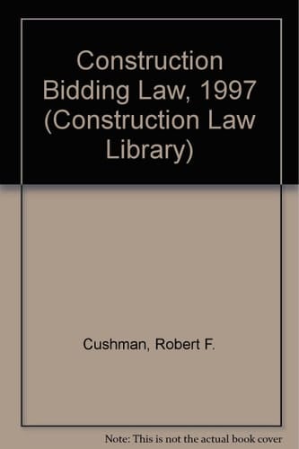 Construction Bidding Law 1997 Supplement