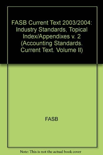 2003 Fasb Current Text