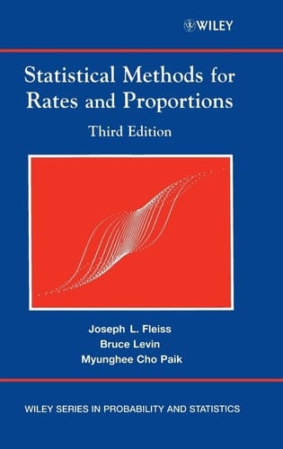 Statistical Methods for Rates and Proportions