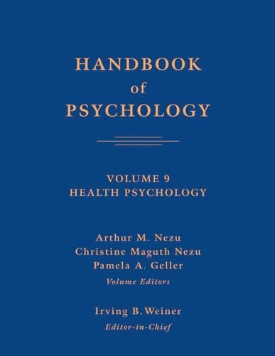 Handbook of Psychology, Health Psychology