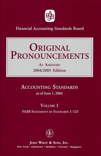 2004 Original Pronouncements