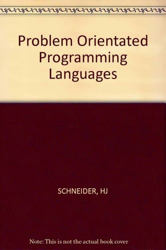 Problem Oriented Programming Languages