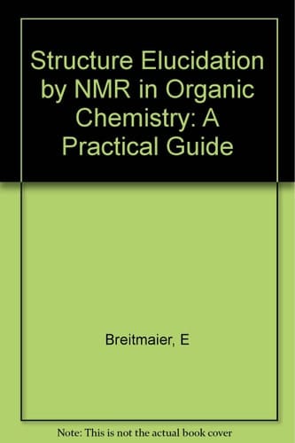 Structures Elucidation by Nmr in Organic Chemistry