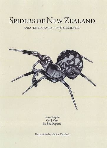 Spiders of New Zealand Annotated Family Key & Species List