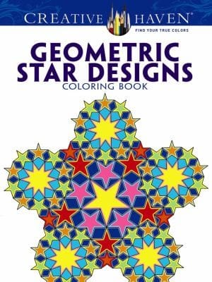 Creative Haven Geometric Star Designs Coloring Book