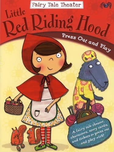 Fairy Tale Theater -- Little Red Riding Hood Press Out and Play