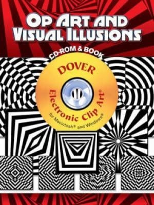 Op Art And Visual Illusions Cdrom Book
