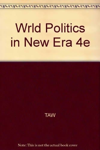 World Politics in a New Era