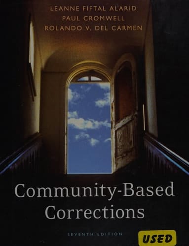 Community-Based Corrections